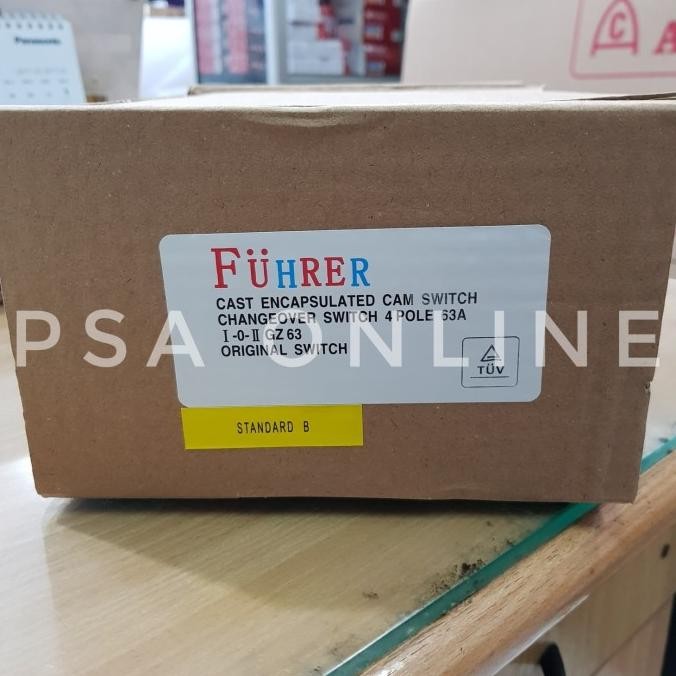 Fuhrer Ohm Saklar 4 Pole 63A