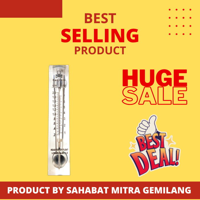 

newgan!! Flow Meter / Flowmeter 0,2 - 2 GPM