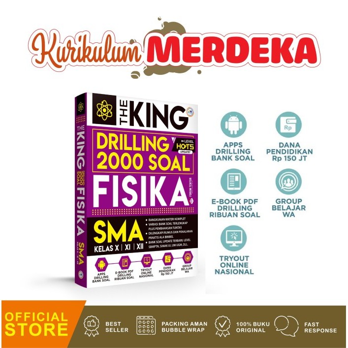 

THE KING DRILLING 2000 SOAL FISIKA SMA