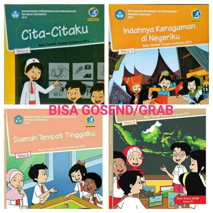 

Buku SD Tematik Kelas 4 Tema 6 7 8 9