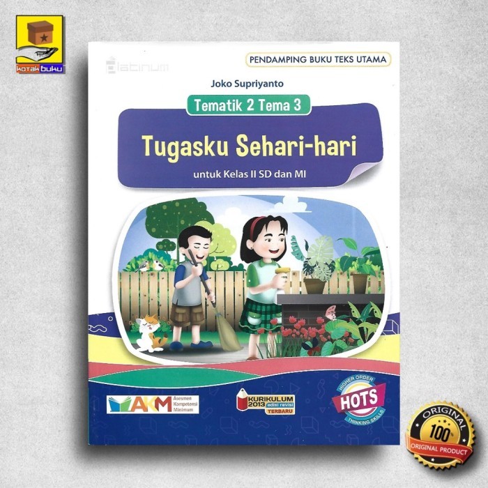 

BUKU TEMATIK SD KELAS 2 TEMA 1 2 3 4 5 6 7 8 AKM - HOTS PLATINUM SD