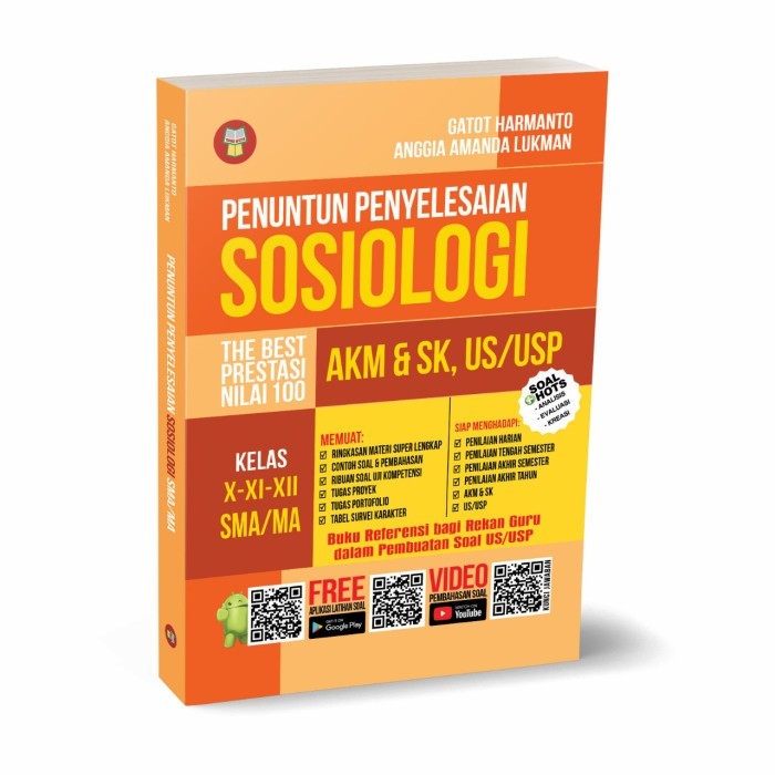 

Penuntun Penyelesaian Sosiologi AKM &SK,US/USP