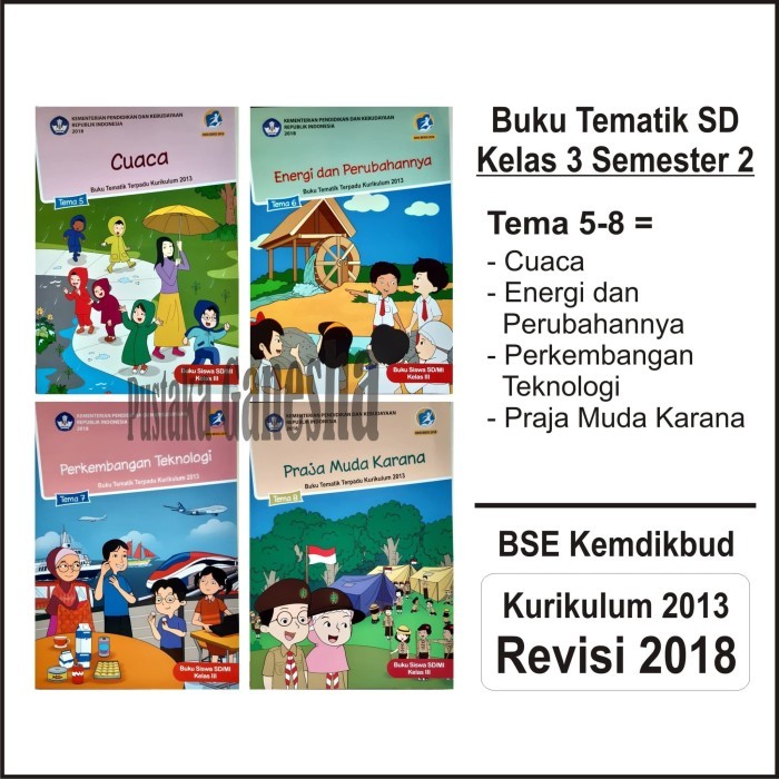 

Tematik SD Kelas 3 Tema 5 6 7 8 K13 Dikbud Revisi Terbaru Semester 2
