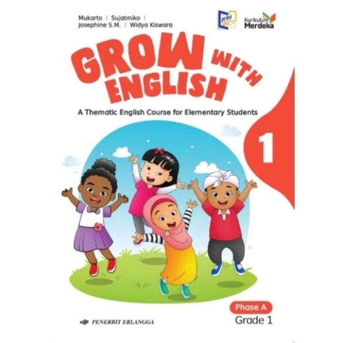 

buku bahasa inggris sd kelas 1 sd / grow with english kelas 1 sd