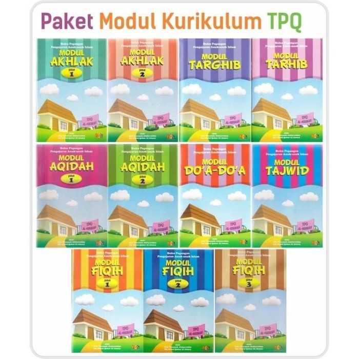 

PAKET Modul PAUD TK TPQ Aqidah Akhlak Targhib Tarhib Doa Fiqih Tajwid