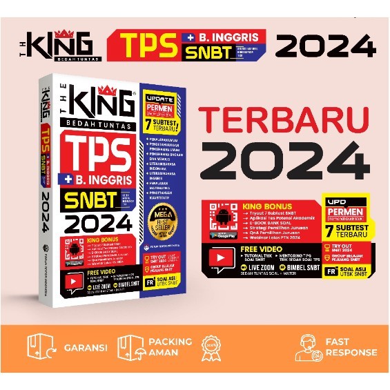 

The King Bedah Tuntas Soal Dan Materi TPS 2024 (Utbk Sbmptn Skolastik)