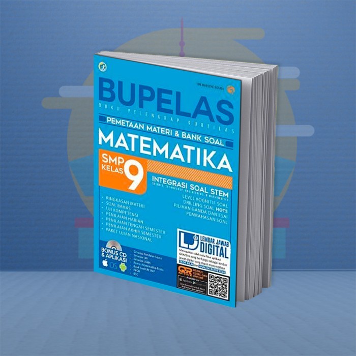 

BUPELAS PEMETAAN MATERI DAN BANK SOAL MATEMATIKA SMP KELAS 9