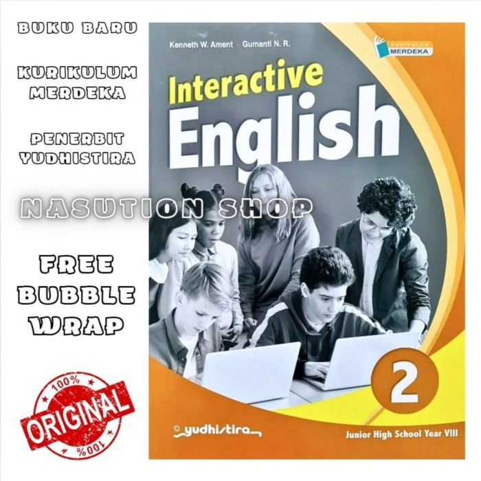 

Buku Interactive English Kelas 1 2 3 / 7 8 9 SMP Yudhistira Merdeka