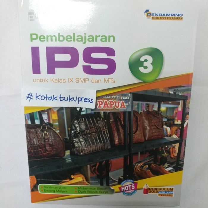 

Buku IPS 3 KELAS 3 SMP PENDAMPING PLATINUM HOTS