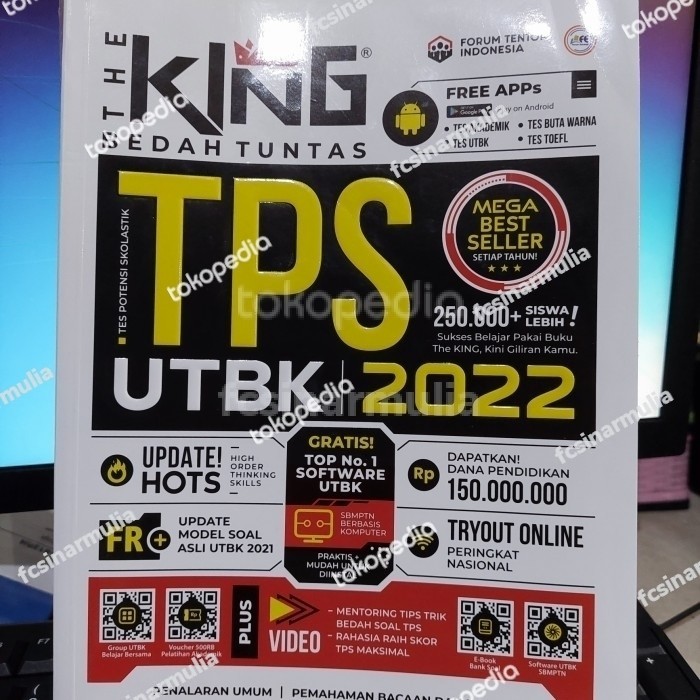 

Buku The King TPS UTBK SBMPTN 2022 Hots