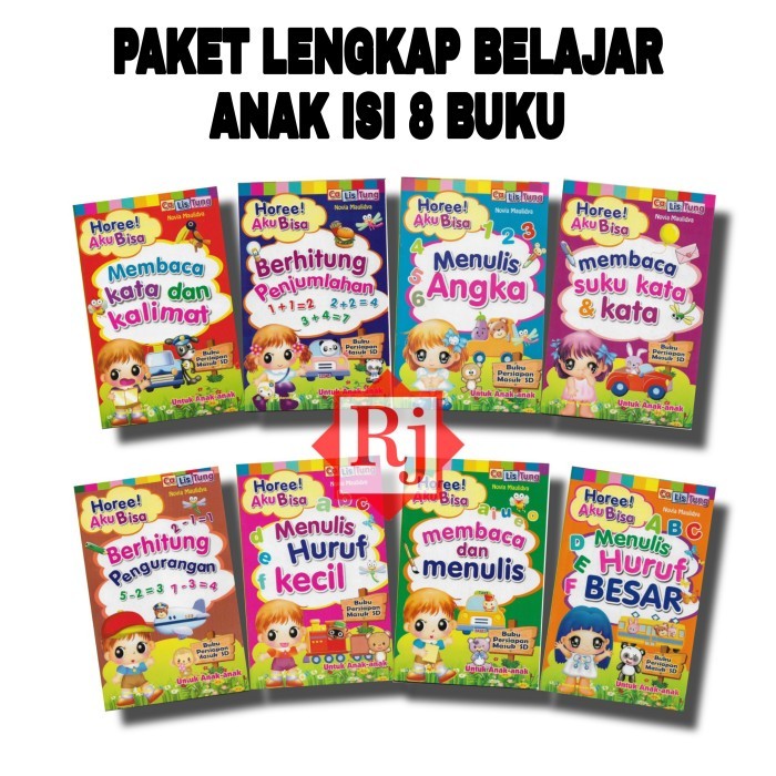 

Paket Buku Persiapan Masuk SD (Isi 8 buku) GM