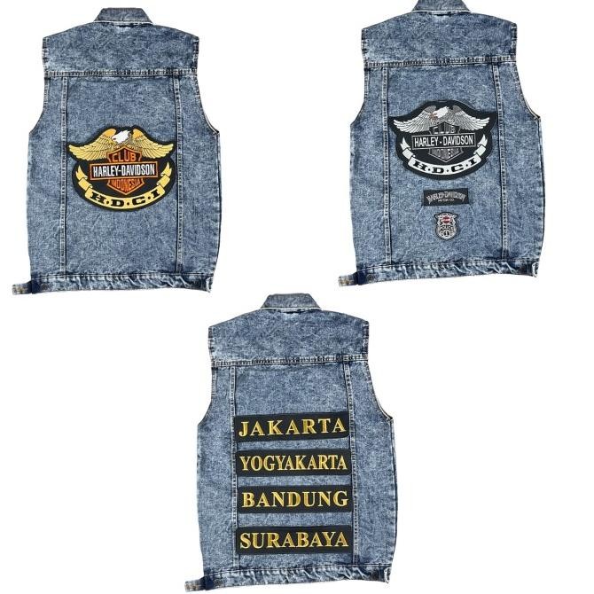 

_^_^_^] PATCH BORDIR KUALITAS PREMIUM HARLEY DAVIDSON/HDCI/EMBLEM BORDIR/PATCH