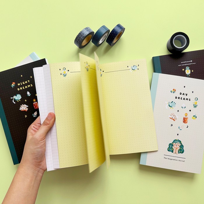 

Dreams Journal Peekmybook / Jurnal Grid Dotted / Bullet Journal / Bujo