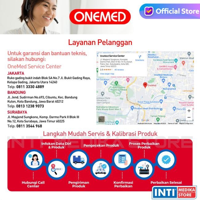 Onemed - Tensimeter Digital Tensione Voice 5G | Tensi Suara Rechargeable