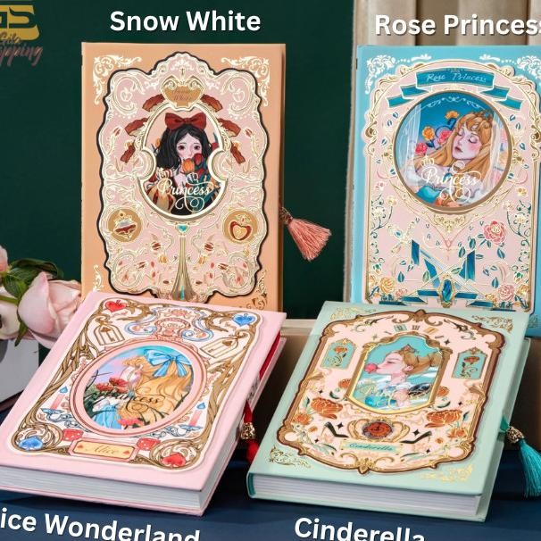 

Buku Notebook Diary Princess / Jurnal Agenda Buku Tulis - 0728