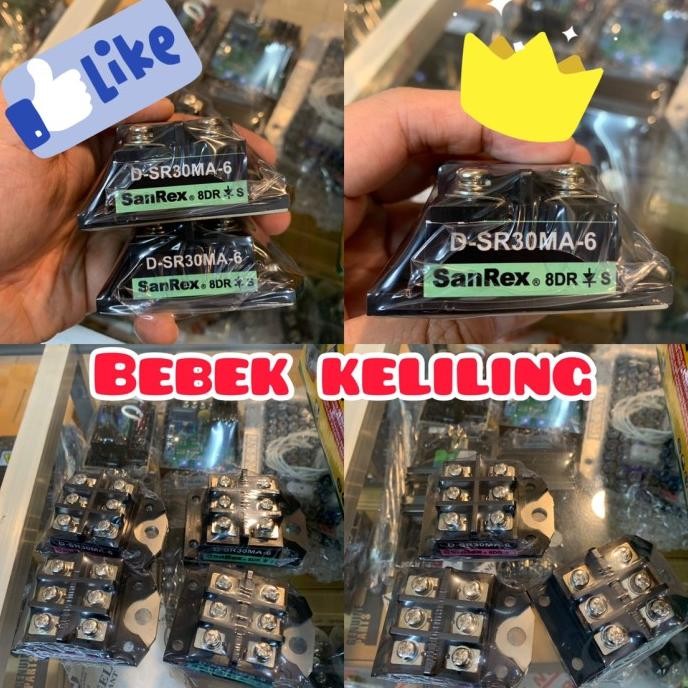 Sanrex / d-sr30ma-6 / d sr30ma 6 / mesin las (S)