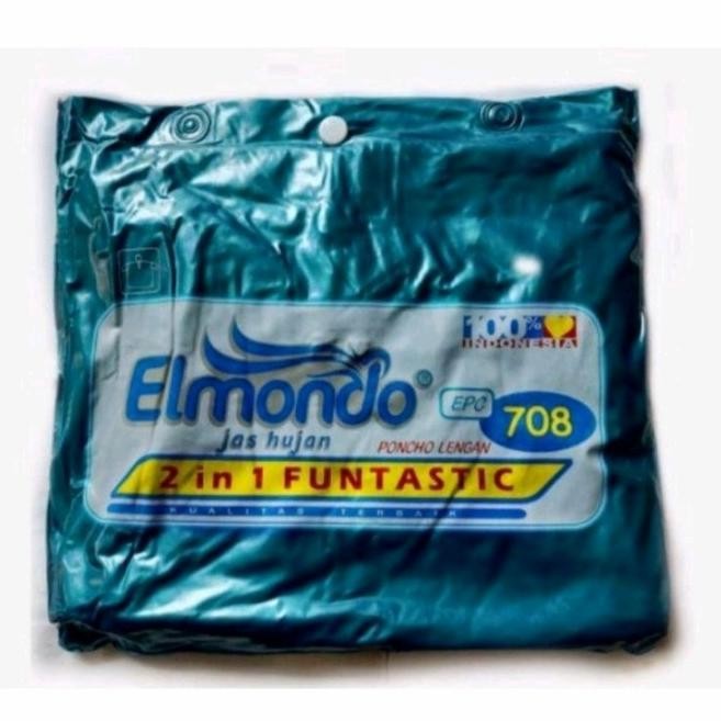 jas hujan ponco lengan 708 fantastic 2in 2 dua kepala termurah,