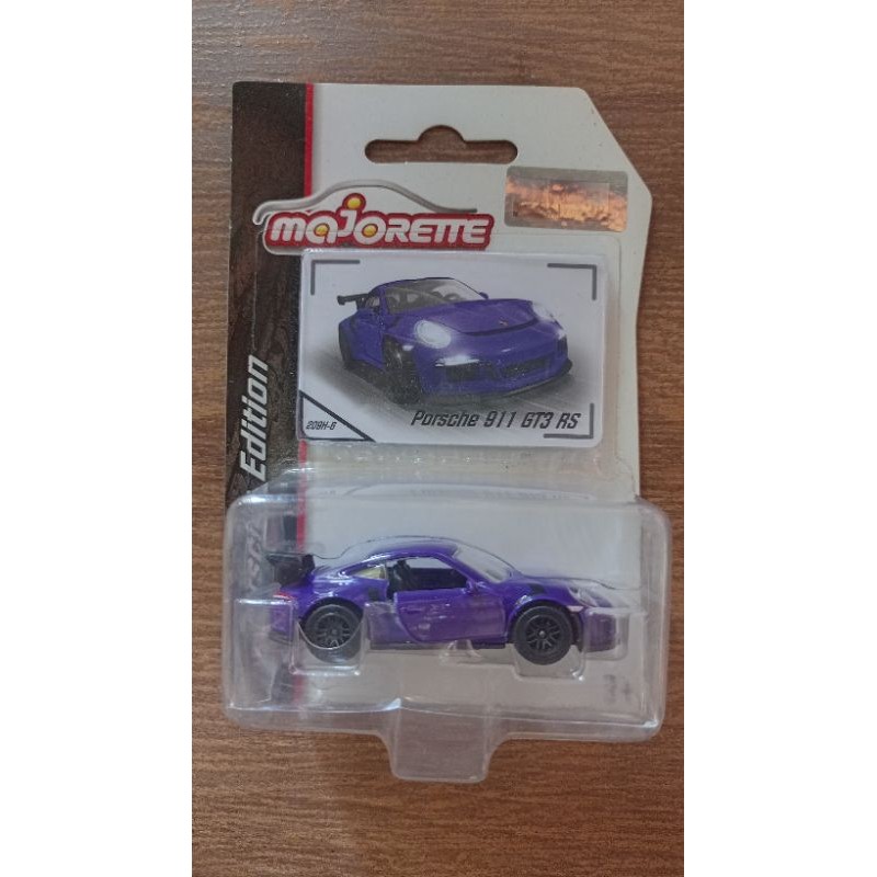 Diecast Majorette Porsche 911 GT3 RS Purple