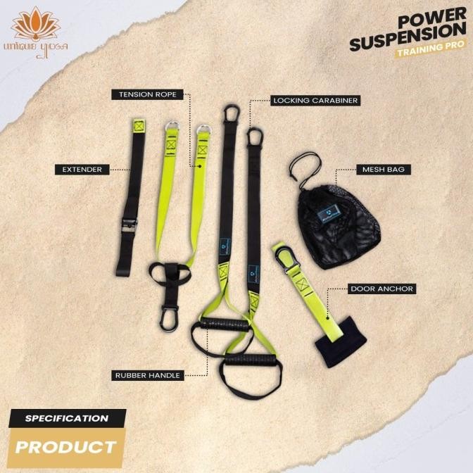 Trx Suspension Training Fitness Yoga Workout / Alat Olahraga / Trx Pro Original Dan Terpercaya