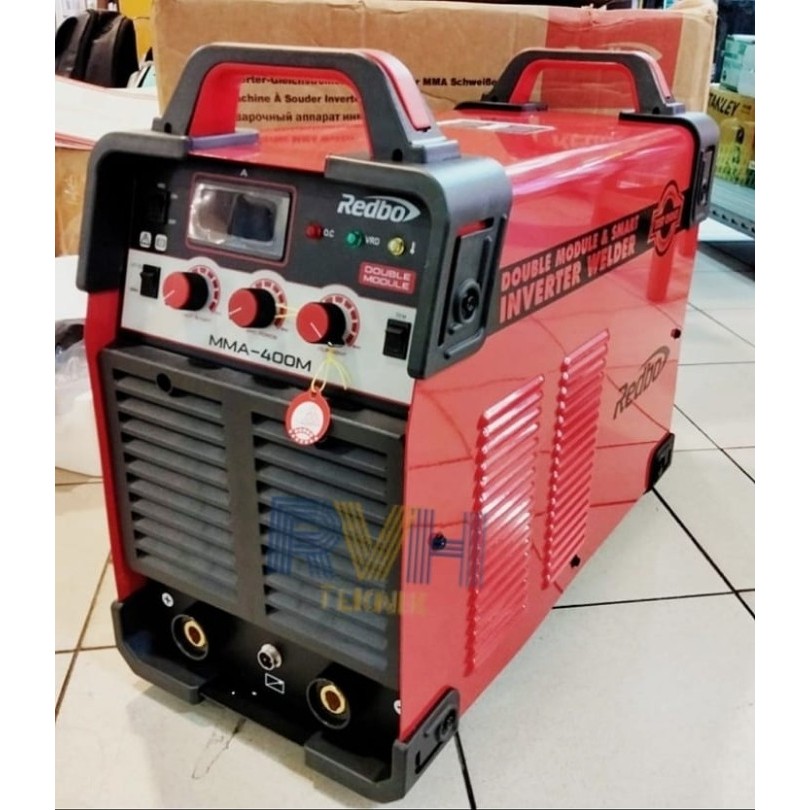 kosnew@ REDBO MMA-400M MESIN TRAVO LAS LISTRIK INVERTER 3 PHASE 380V MMA400M
