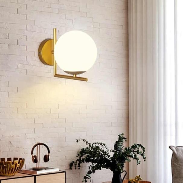 Lampu Dinding Hias Indoor Bohlam Wall Lamp