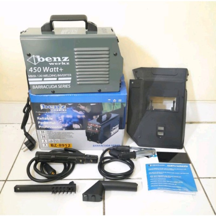 kosnew@ Mesin Las Listrik 450 Watt Benz Baracuda Travo las Inverter MMA