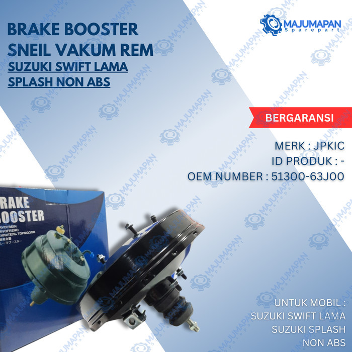 Brake Booster Boster Sneil Vakum Rem Suzuki Swift Lama Splash Non Abs