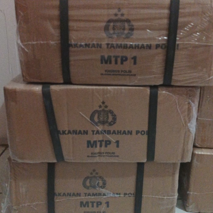 

1 Karton Mtp 1 Polri / Makanan Tambahan Isi 5 Dus Terlaris