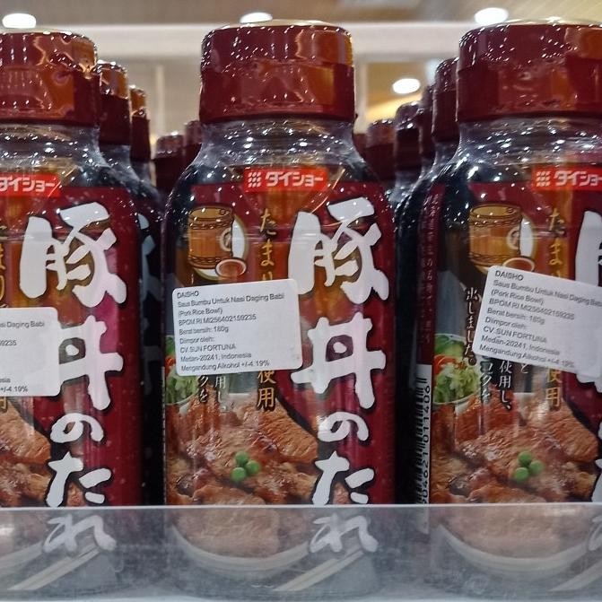 

------] nihon pork rice bowl sauce 180gr