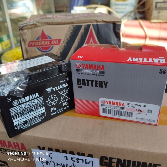 3C1-H2100-30 aki YTZ5S yuasa Yamaha Original