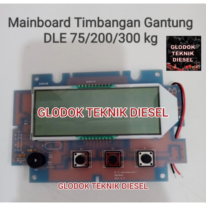 Mainboard Timbangan Gantung DLE 75 DLE 200 DLE 300