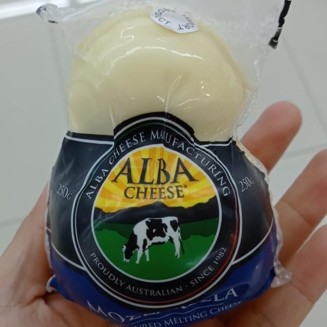 

Silahkan Order] alba mozzarella pear cheese 250gr