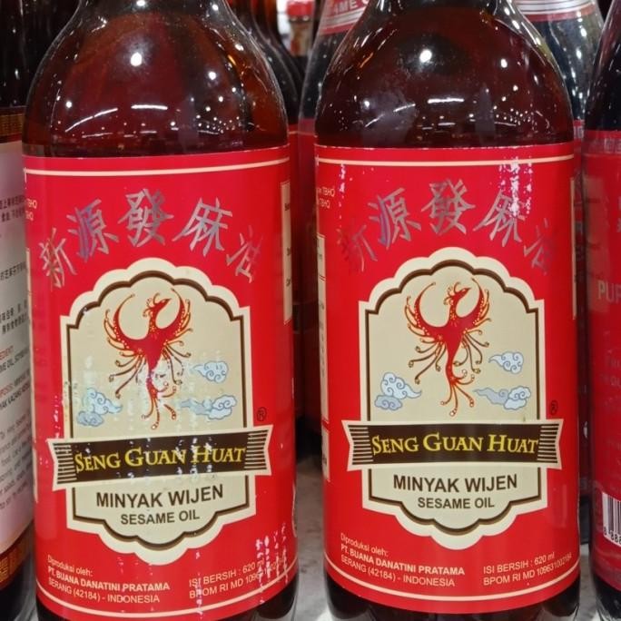 

+%+%+%] seng guan huat sesame oil minyak wijen 620ml