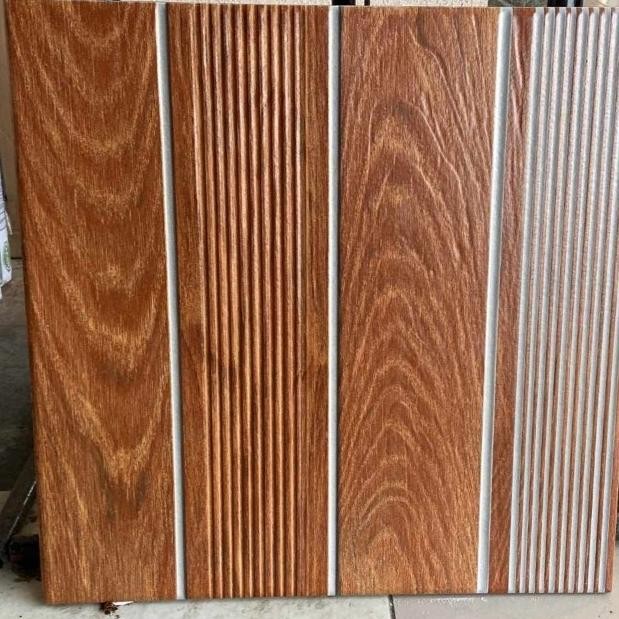 Kramik lantai motif kayu Centro 4040 HNT