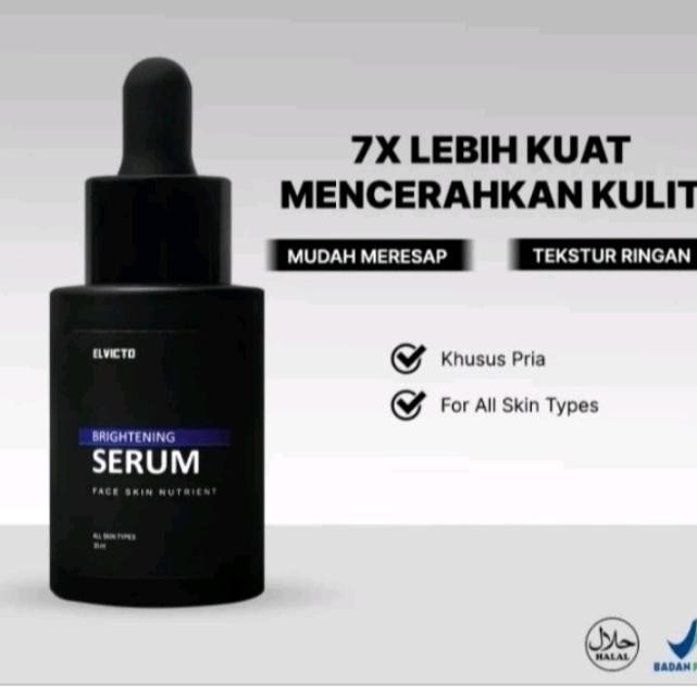 Elvicto Brightening Serum / Serum Pencerah Wajah Pria