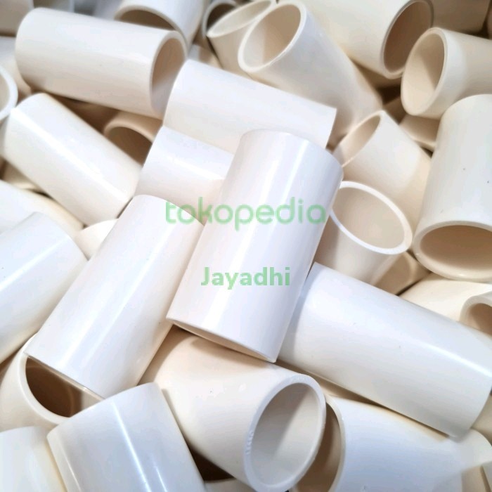 langsung order saja] PVC Sok 25mm Sambungan Conduit Pipa Listrik
