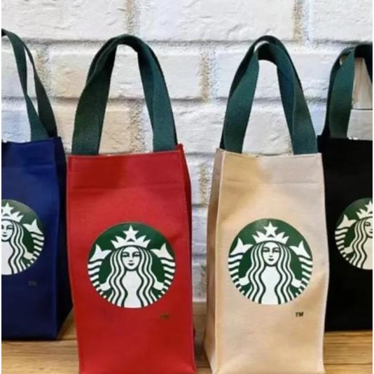 Tas Termos Canvas Tumbler Sarung Botol Num Tali Dek Ukuran Besar