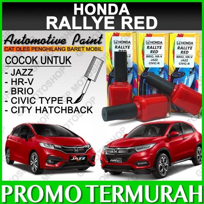 HONDA RALLYE RED CAT OLES PENGHILANG BARET MOBIL JAZZ HRV BRIO MERAH