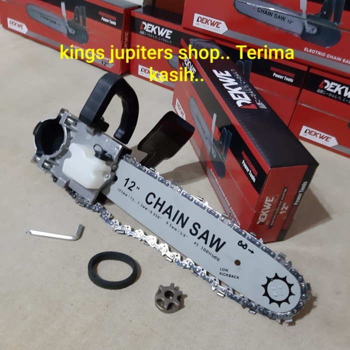Terbaru Mini Chainsaw Adaptor Chainsaw Stand Chain Saw Stang Chain Saw Jld