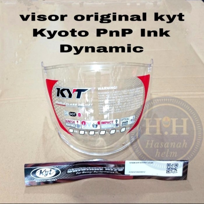 Cuci Gudang Visor Kaca Helm Ink Dynamic Visor Original Kyt Kyoto Pnp Ink Dynamic