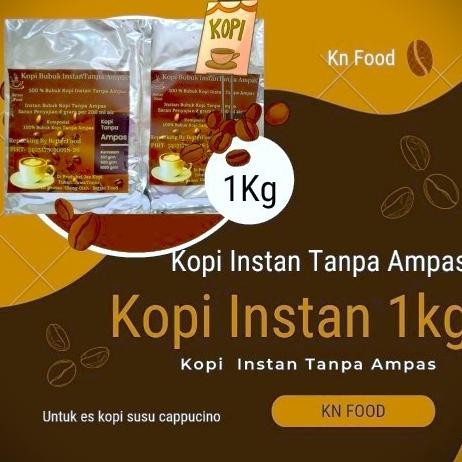 

Bubuk Kopi Instan Tanpa Ampas 1Kg Coffee Spray Dried Not Nescafe Class