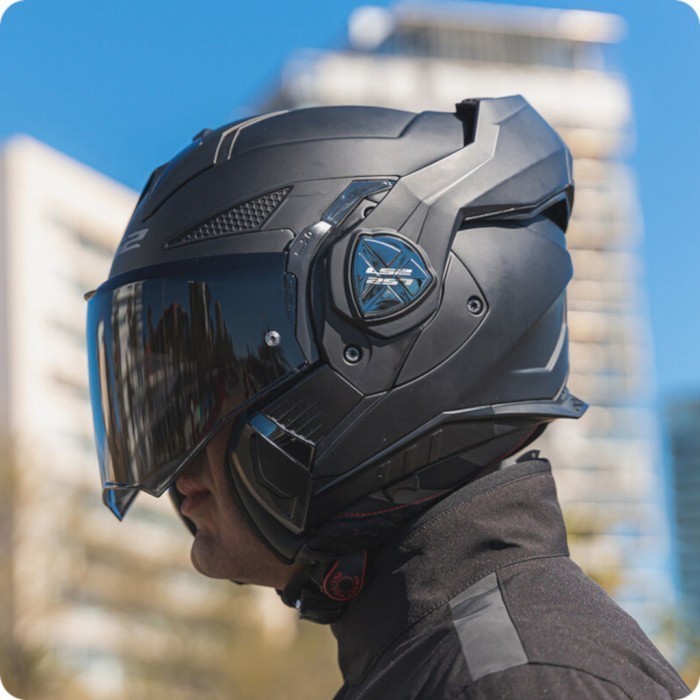 Helm LS2 FF901 Advant-X Solid Matt Black