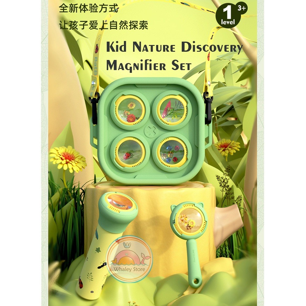 

Set Pembesar & Kaleidoskop Kid Nature Discovery, Set Kaleidoskop & Kanak2. Kaca Pembesar Alokasi Alami |GrNHKVZw|