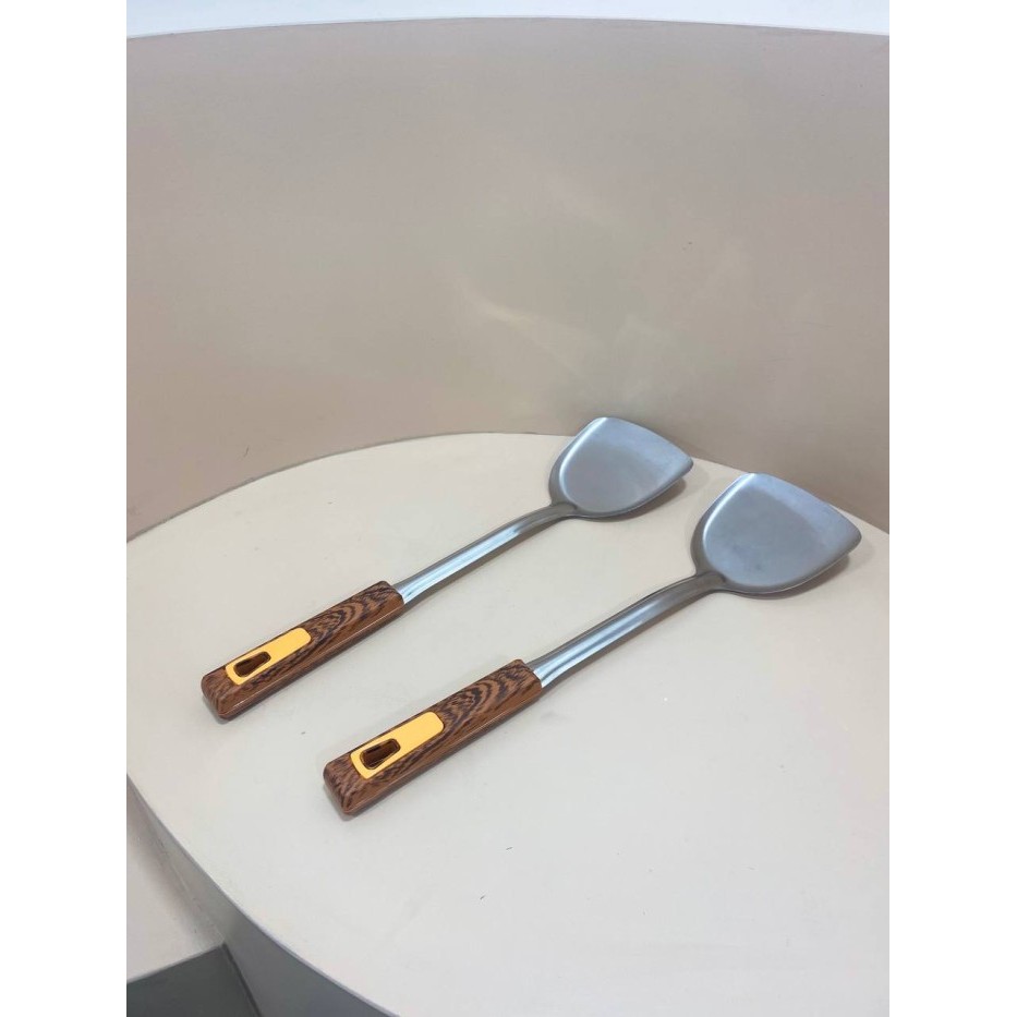 Berindo Sodet Stainless Tebal Gagang Plastik Tebal Spatula Gagang Plastik Sudip Stainless Siamsi