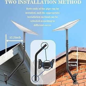 TERBARU - Wall Mount Kit Starlink Gen 2 | Bracket Dinding Starlink Gen 2