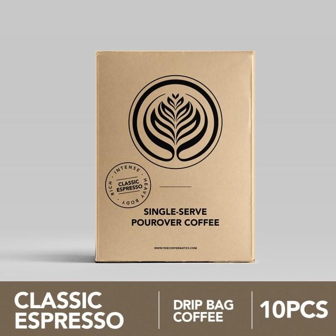 

CLASSIC ESPRESSO SSP - KOPI DRIP SACHET | COFFEENATICS ORIGINAL DAN TERPERCAYA