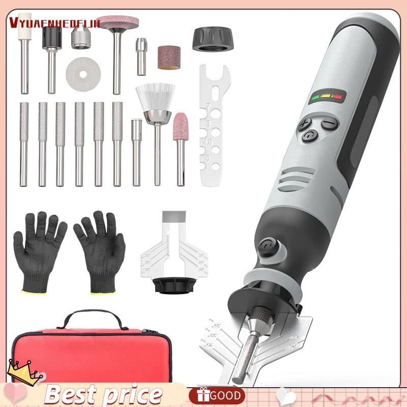 

【vyuafnhedfijh】Pengasah Gergaji Tanpa Kabel, Kit Pengasah Gergaji Genggam Elektrik, Alat Pengasah Gergaji Kecepatan Tinggi |IGXJRyJz|