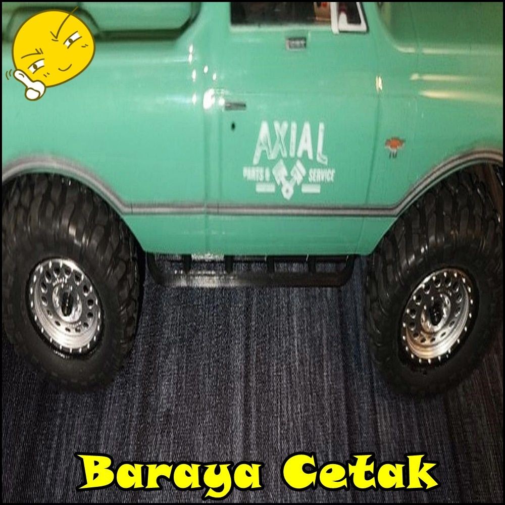 RC Slider SCX10 C10 Foot Step Mobil RC WPL MN 3D Print Aksesoris Mainan RC