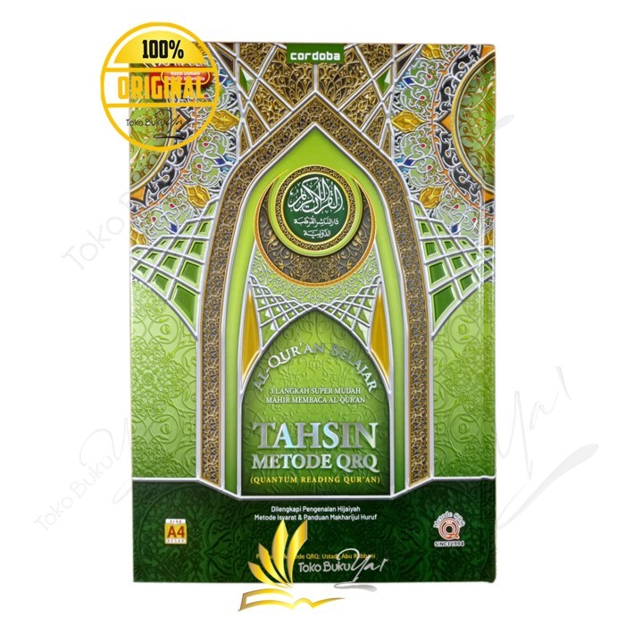 

Asli Al-Qur'An Belajar Tahsin A4 - Metode Qrq