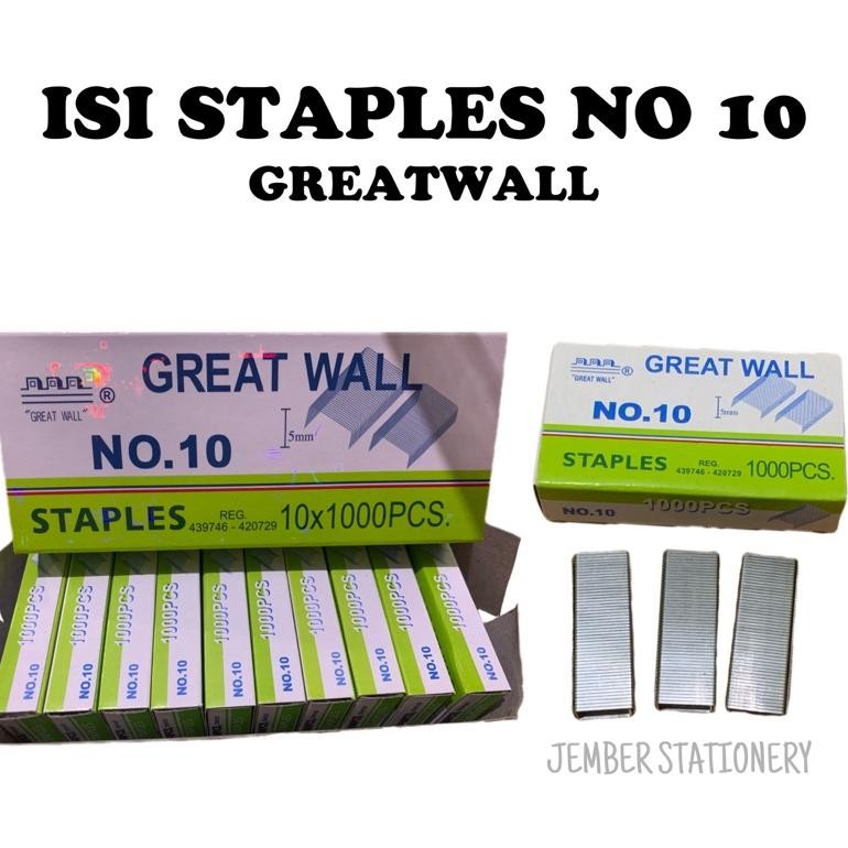 

New Arrival (1Slop) Isi Staples Great Wall No 10 New Arrival